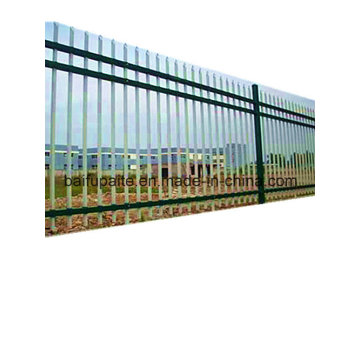 Outdoor Metal Fence HDG Iron Fence with Sharp End